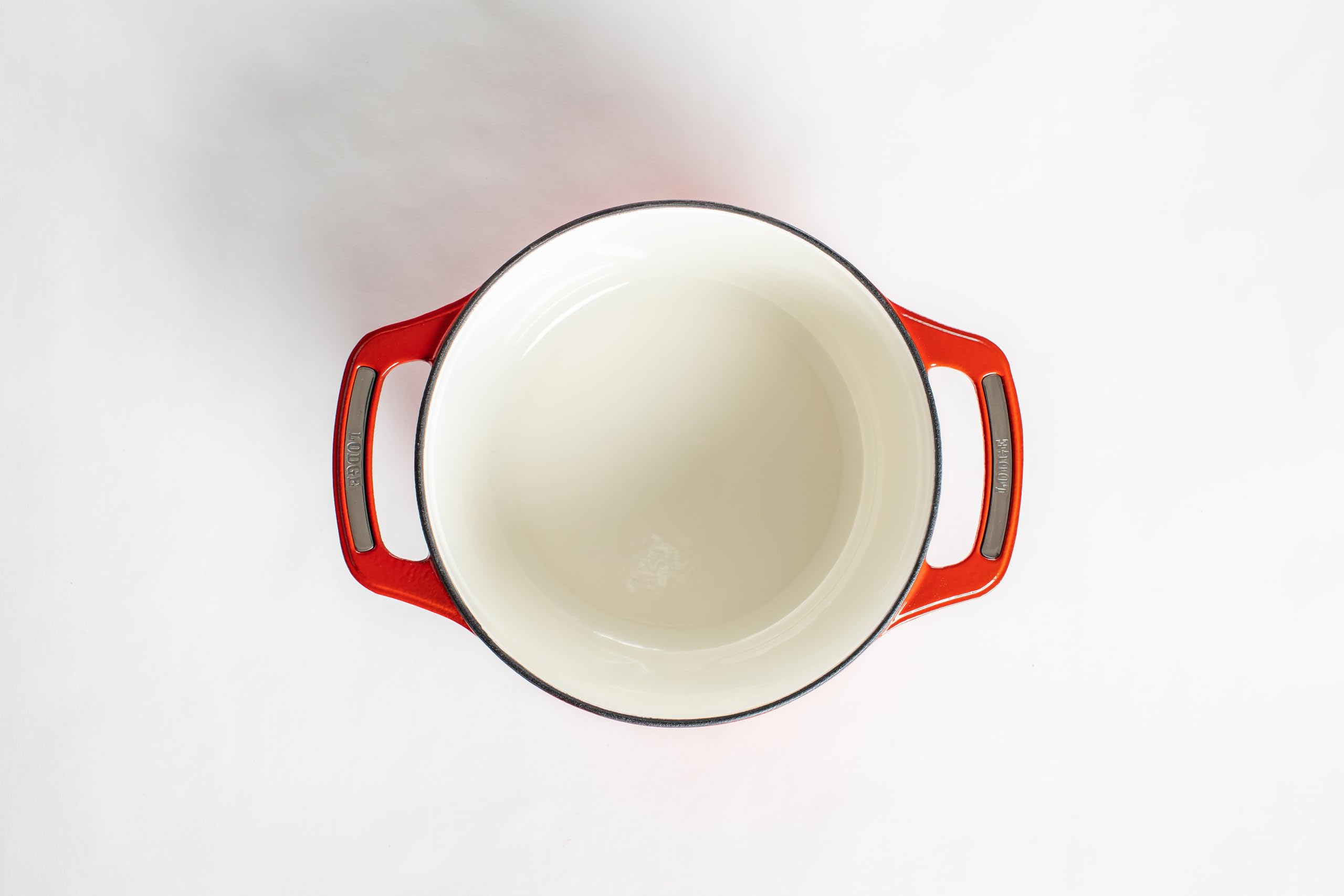 Lodge USA エナメル ダッチオーブン 4.5クォート レッド並行輸入品