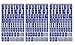 Armour Etch Designer Stencil Pak Script Letters