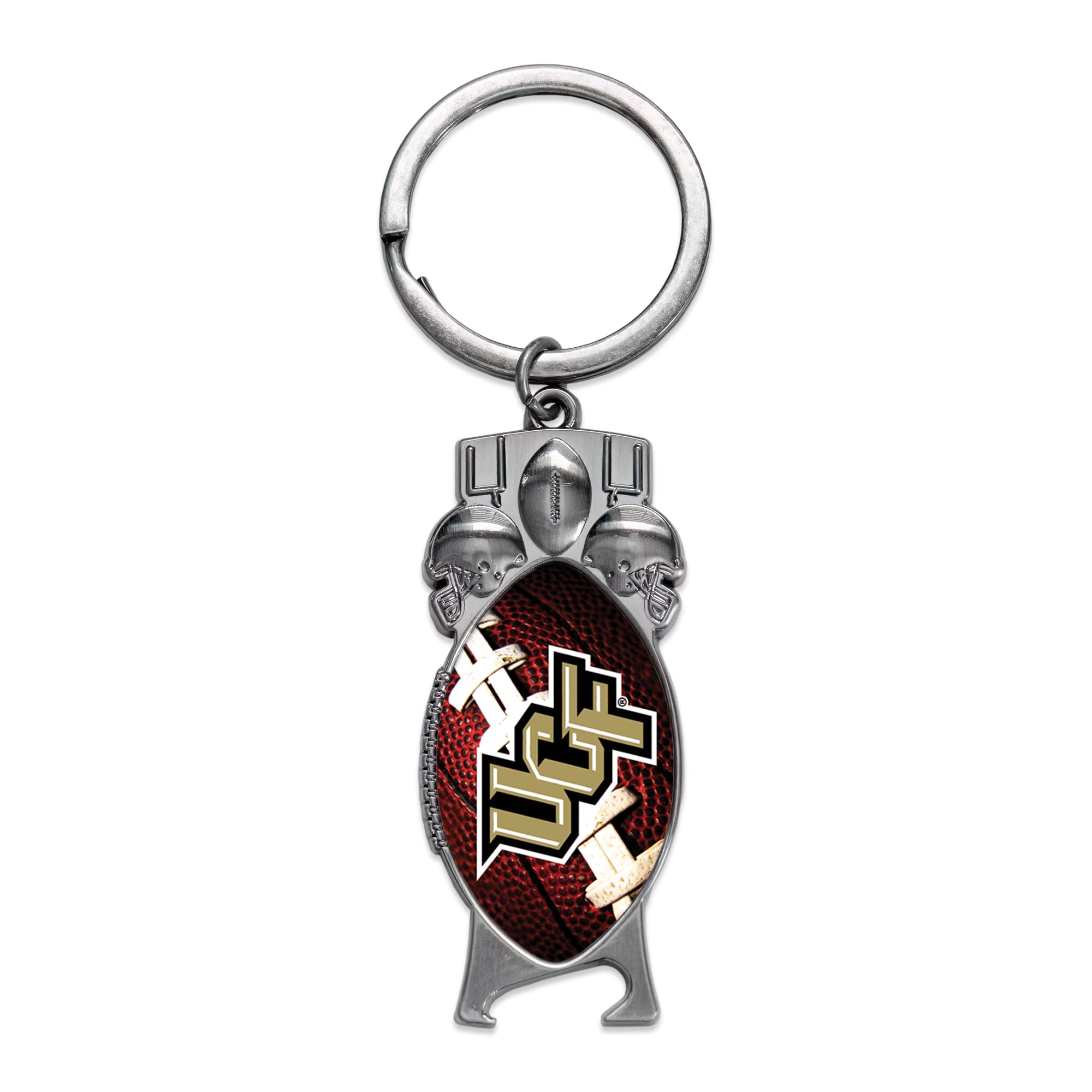 Rico Industries NCAA Central Florida Knights - UCF Sculpted Bottle Opener Keychain -Great Gift Item