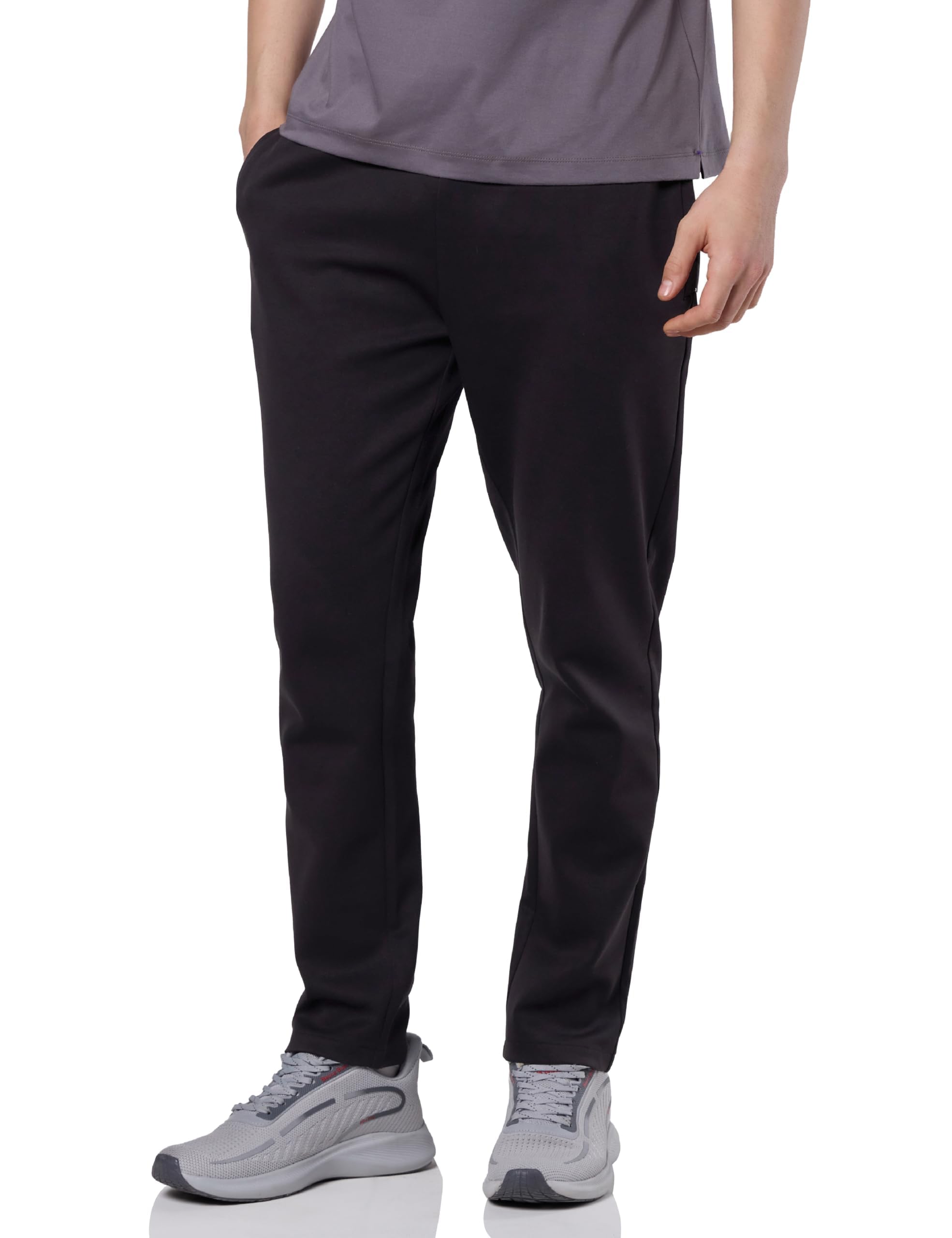 - Men's Cotton Rich Knit Track Pant - Regular Fit | Lounge & Athleisure | Travel & Casual Wear (Available in Plus Sizes)