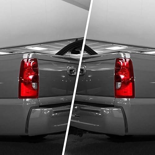 Miniatura 5 de Tektend - Conjunto de luces traseras compatibles con Chevy Silverado 1500 2500 3500 de 2003 2004 2005 2006, lámparas de freno traseras de repuesto