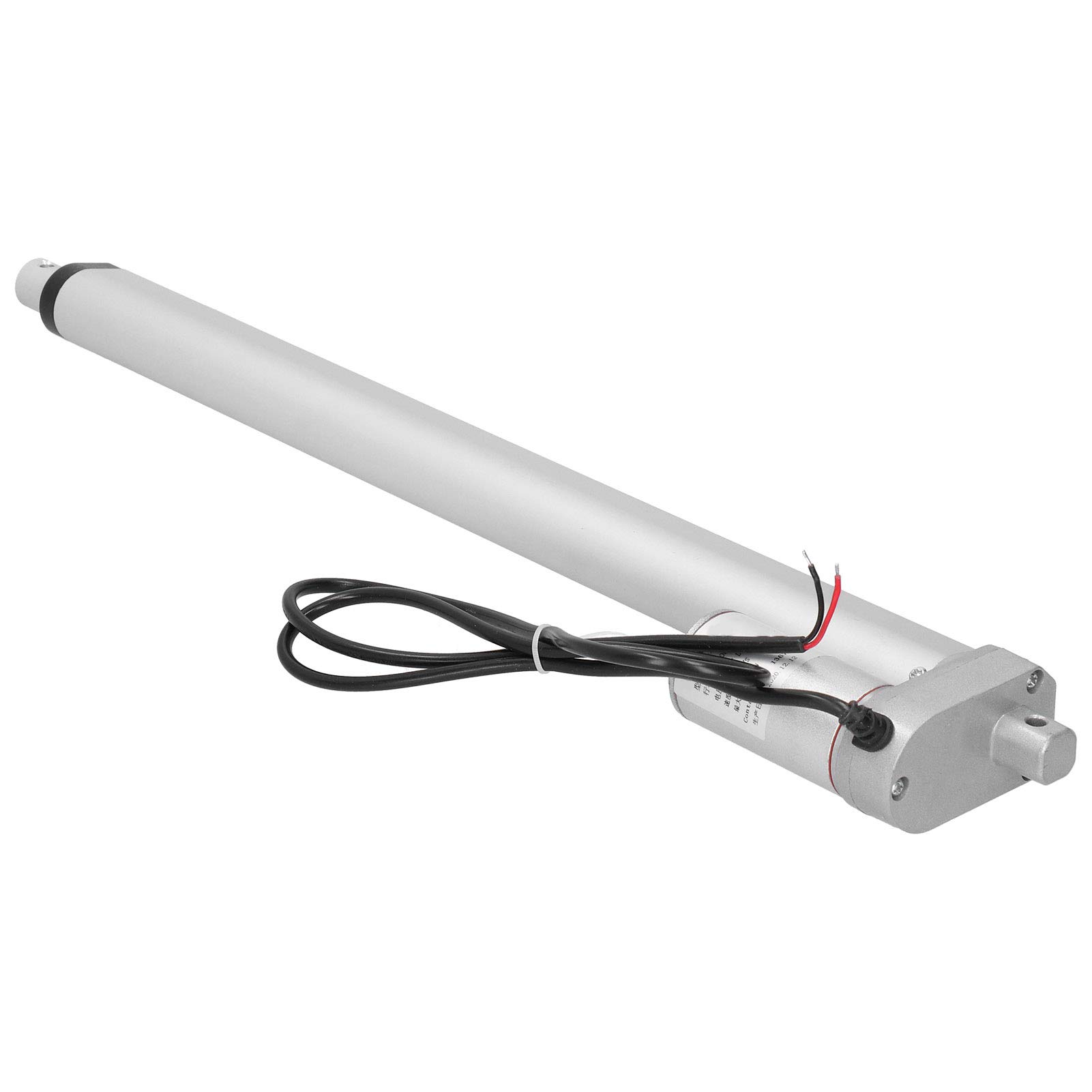 Cocoarm Motore Elettrico Putter Attuatore Lineare di Grado Industriale 12VDC 300N Carico 400mm Corsa IP45 Scatola Ingranaggi Chiusa a Basso Rumore per Barche Macchinari Industriali (24 V CC)