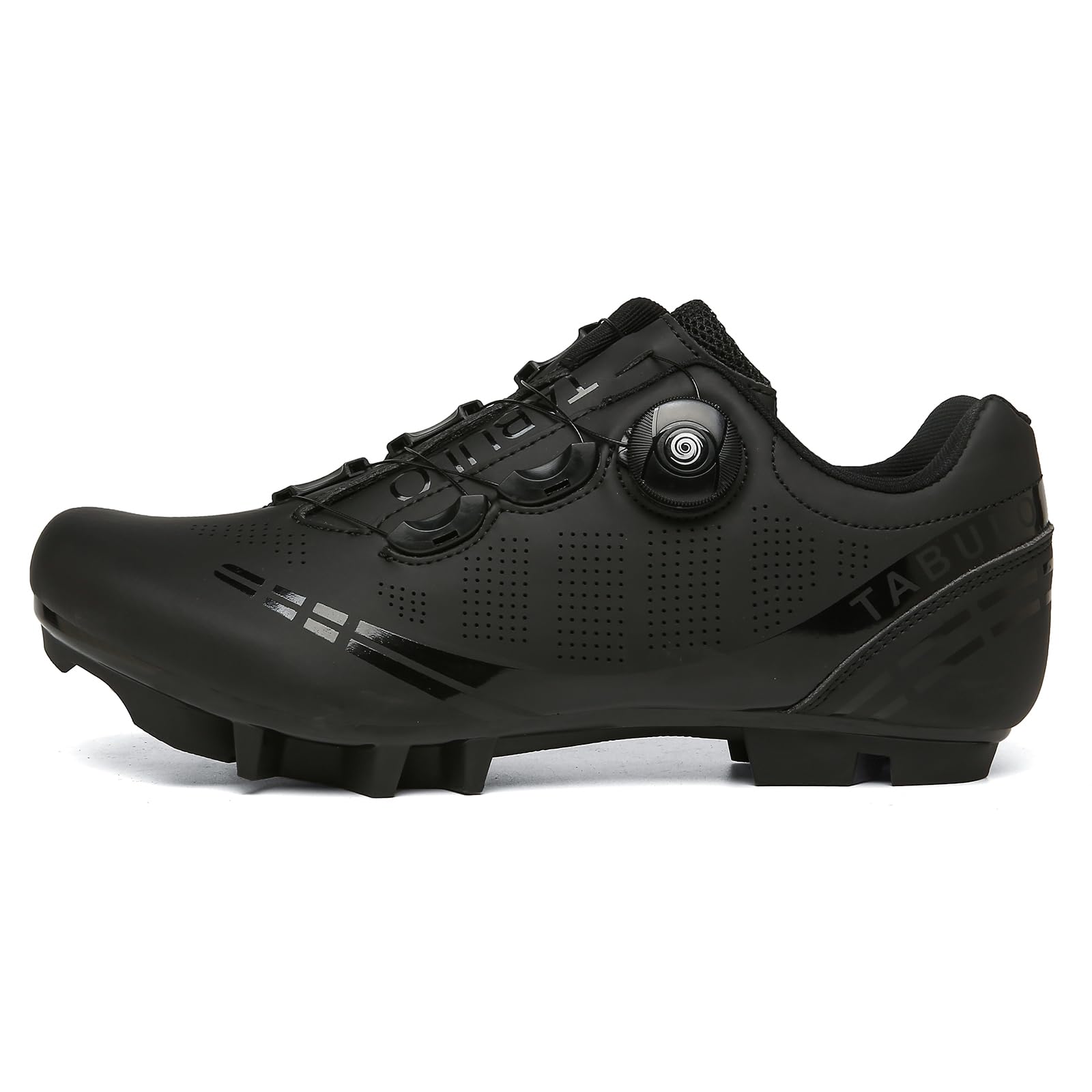 Scarpe ciclistiche MTB per Uomo Scarpe MTB compatibili con Pedali SPD 2 bulloni con Tacchetti, Scarpe da Mountain Bike per all'aperto