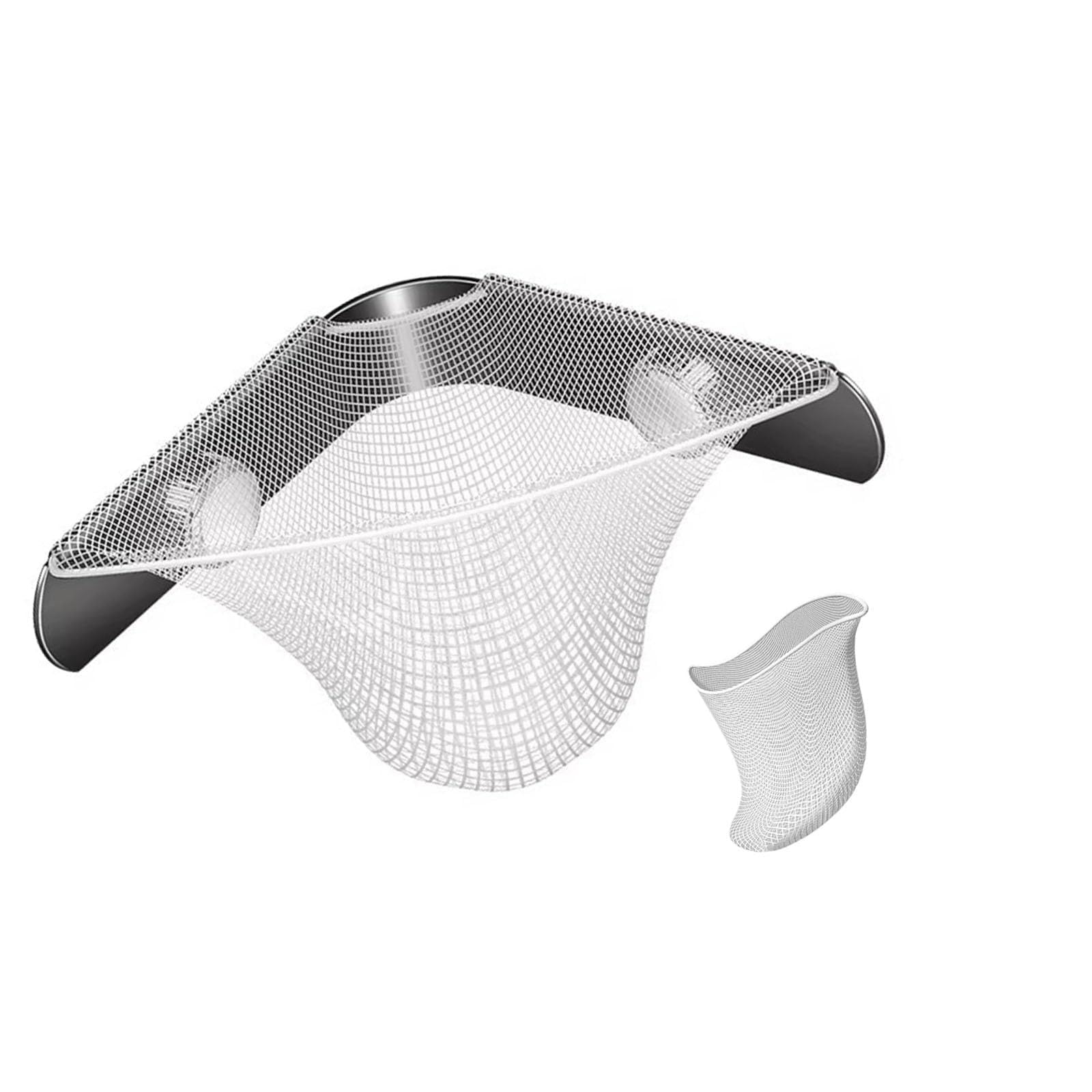 Tsophreniq Metal Sink Debris Catcher Made to Collect Food Particles and Simplify Maintenance Standard Size Sink Strainer