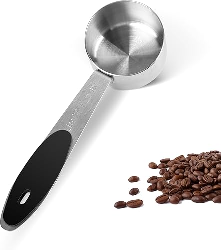 Taza medidora de 18 (2 cucharadas1.0 fl oz30 cc1 onza), cucharas medidoras de acero inoxidable, cuchara medidora pequeña de taza medidora, cuchara
