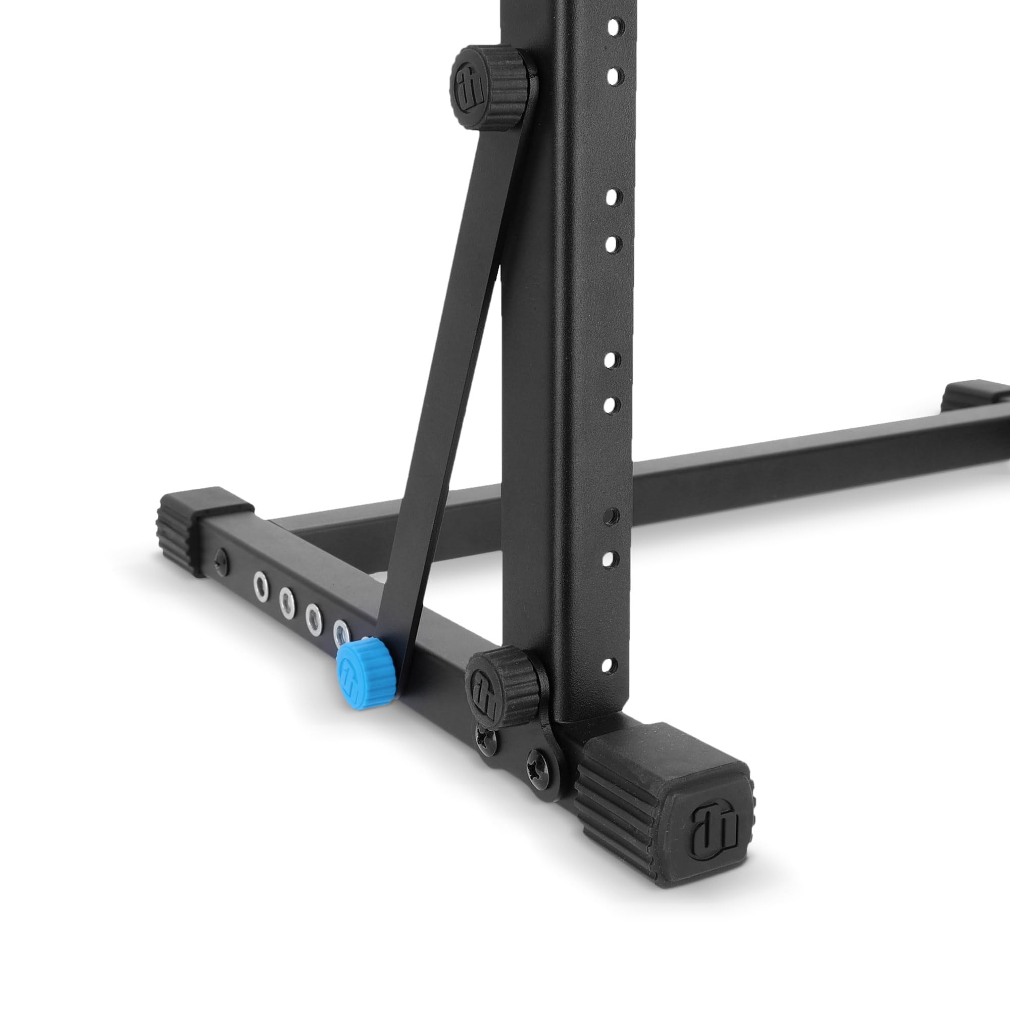 Adam Hall 19'' Parts Rack Stand 12 - Support réglable pour rack 19" 6U, noir