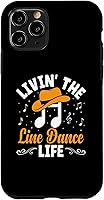 Vista 13 de Funda para iPhone XS Max Living The Line Dance Life Country Music Funny Line Dancing Case