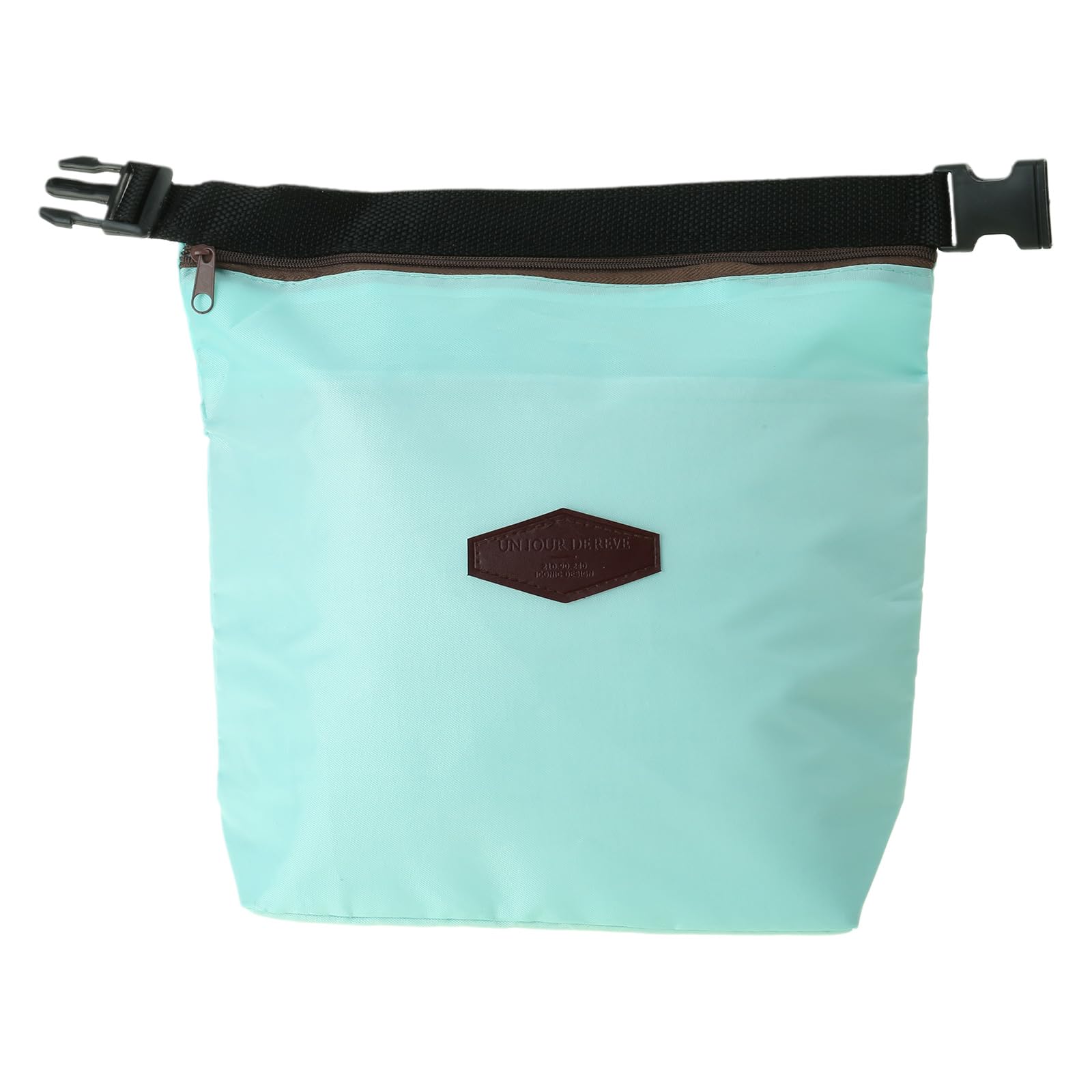 Compact Insulated Lunch Bag Nylon Small Cool Bag Portable Food Container Bag for Work School Outdoor Picnic
