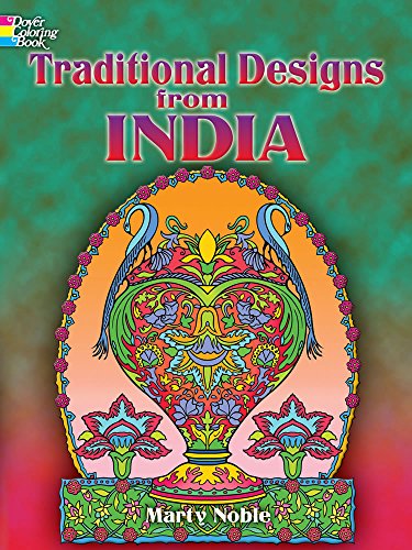Marty NobleTraditional Designs from India Coloring Book (Dover Design Coloring Books)