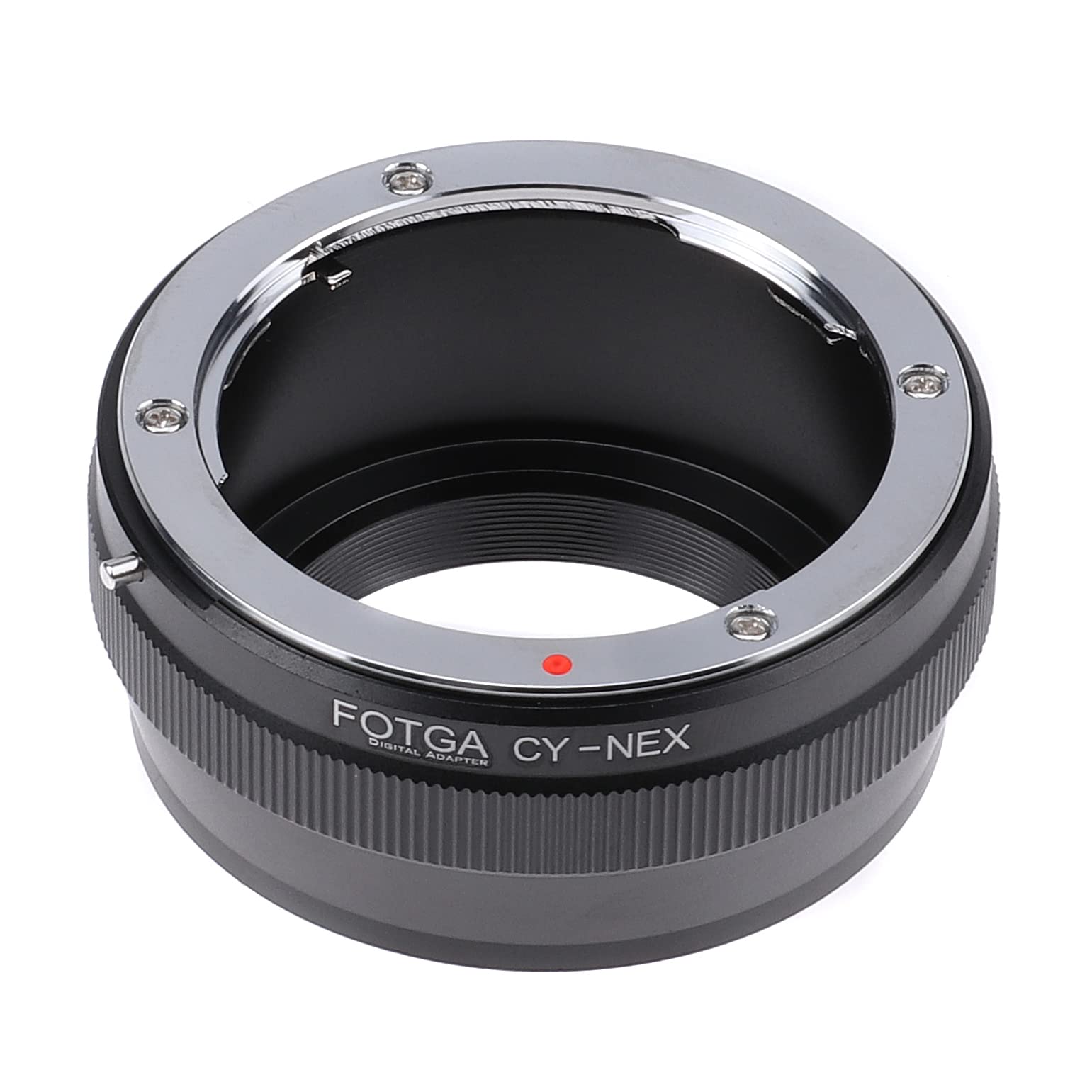 Hersmay C/Y-NEX - Anello adattatore per obiettivo Contax/Yashica adatto fotocamera per Sony E Mount NEX 7 NEX-6 NEX-5N NEX-5 NEX-C3 NEX-3 A7 I II III IV A7S A7RIII A7SIII A9 A6500 A6300 A6000 A5100