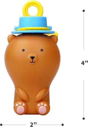 Miniatura 6 de UNCLE BUBBLE Divertidos amigos antiderrames, más juego, menos desorden  Resistente a derrames  Incluye oso encantador, solución de burbujas y 2