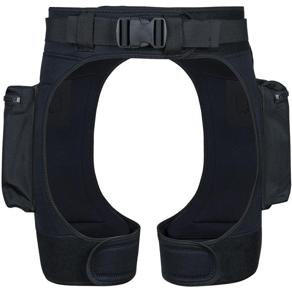Lpitoy Wetsuit Short Pants Scuba Diving Stretch Shorts with Pockets and Quick Release Buckle Adjustable Waist Belt Dropship for Mens Women
