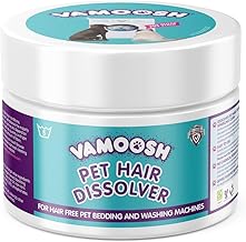 Vamoosh Pet Hair Dissolver 500g - Pet Hair Remover for Washing Machines, Removes Odour Dissolves Dog, Cat, Horse, Animal Fur, Cleans Bedding in Washing Machine, Easy to Use, Up to 5 Washes
