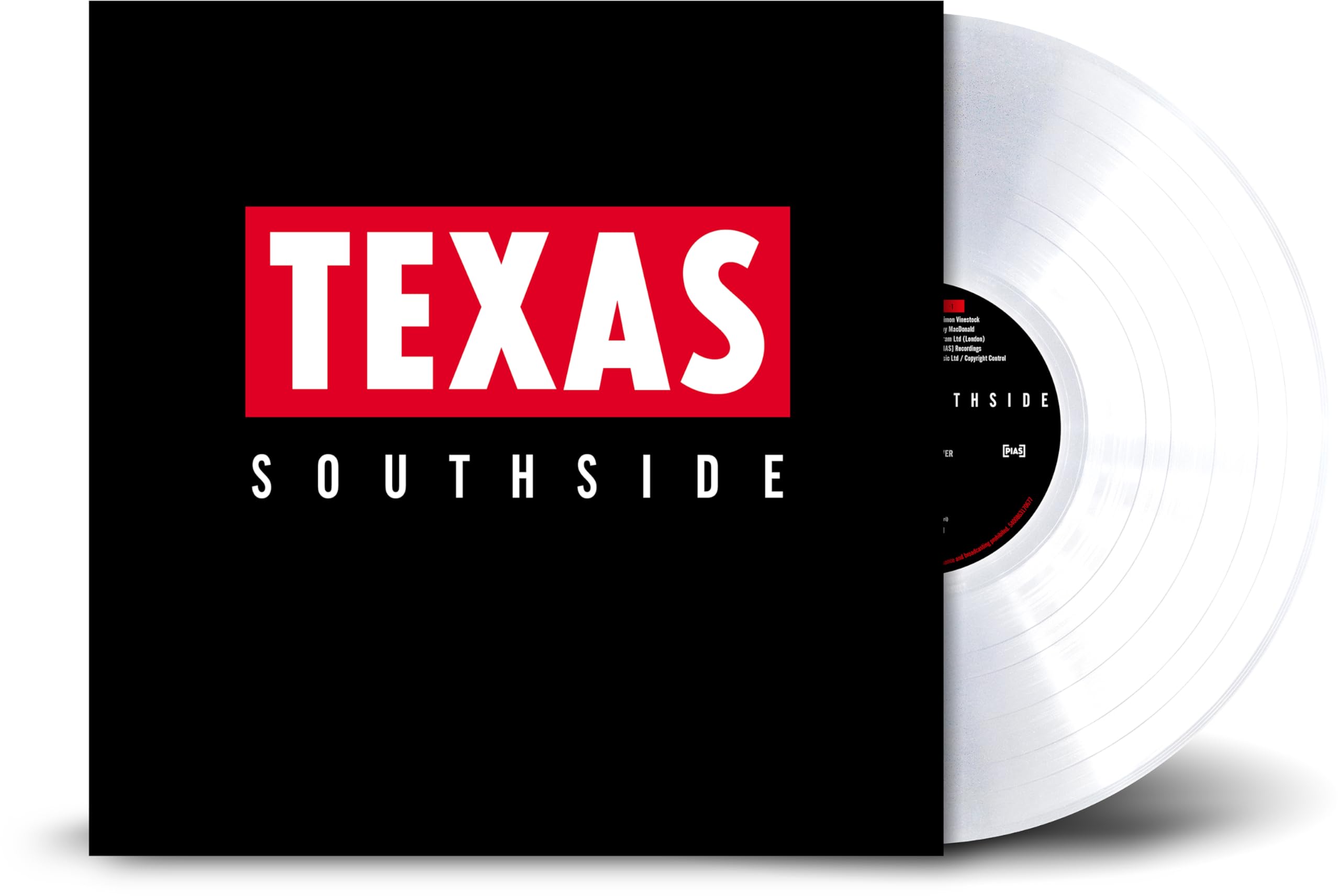 TEXAS - Southside (reissue) - Vinyl (white vinyl LP)