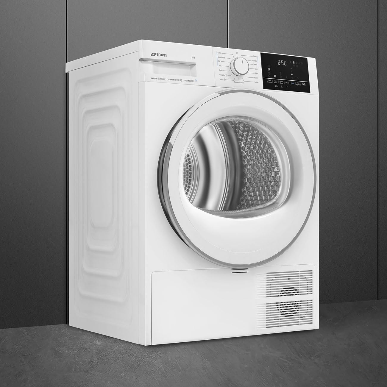 DN10SEC - Asciugatrice 10 Kg, con Pompa di Calore, Libera installazione, Classe energetica C