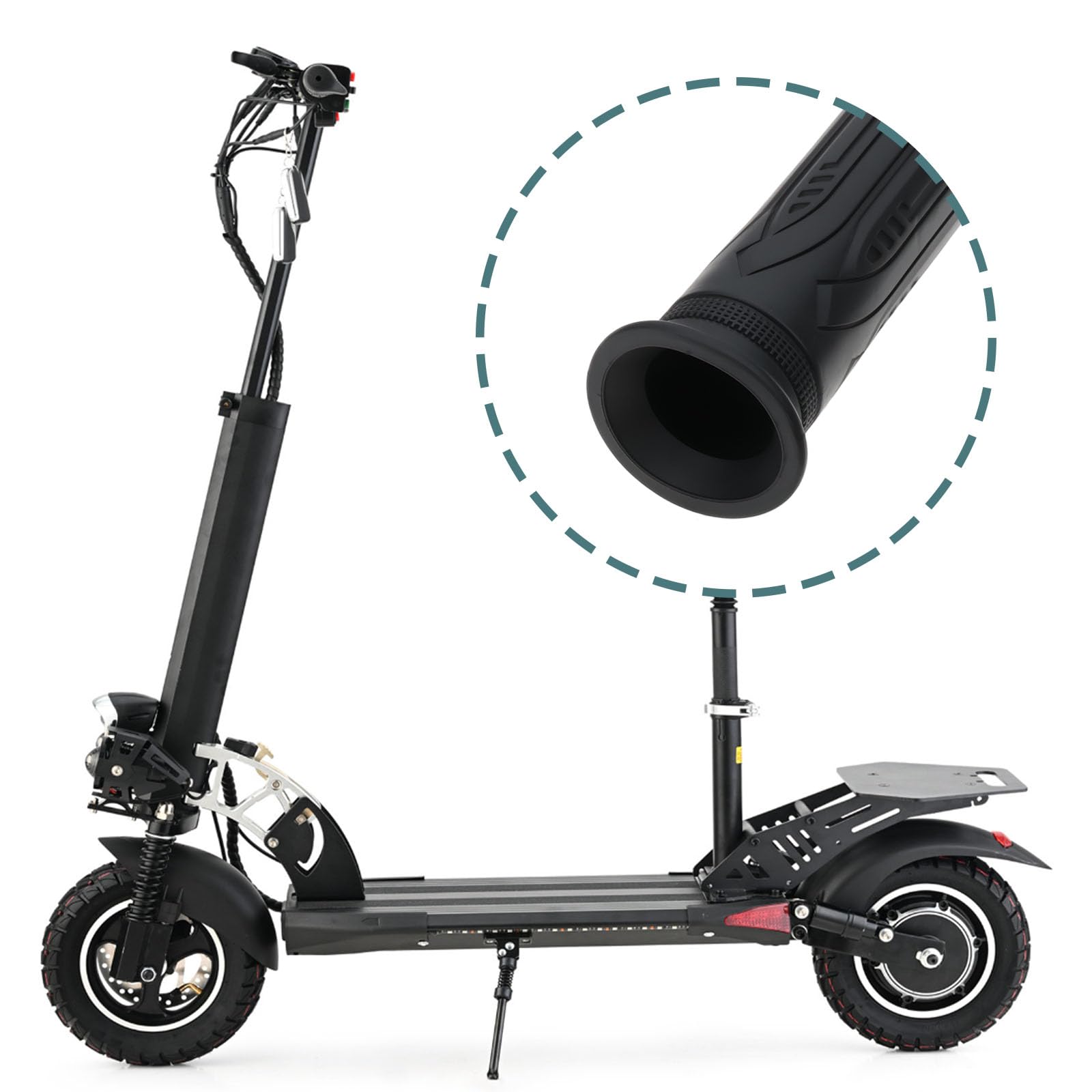 E-Bike Twist Poignée d'accélérateur 3 broches 22 mm pour vélo électrique Scooter Ebike 12-80 V