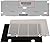 G-PLUS RV A/C Ducted Duo-Therm Air Grille, Compatible with Dometic 3104928.019, Replace A-Conditioner Grill with Filter Pad - Polar White