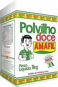 Polvilho Doce Farinha Fécula De Mandioca 1kg Amafil