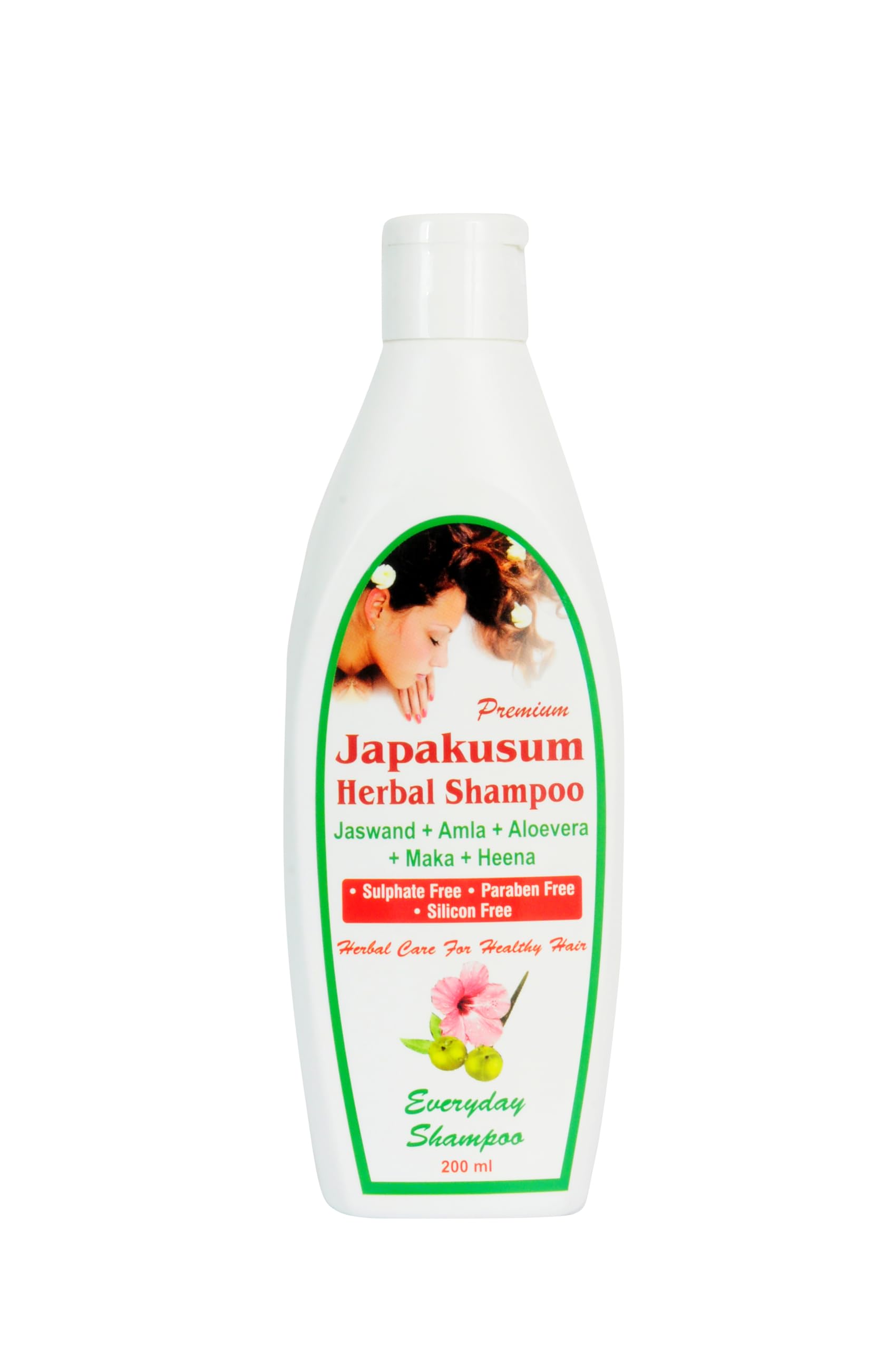 Herbal Shampoo (Jaswand, Amla and Aloe vera), 200 ml