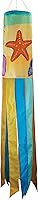 Vista 1 de In the Breeze Seashell 5196 - Windsock, 40 pulgadas, para playa al aire libre, 5196