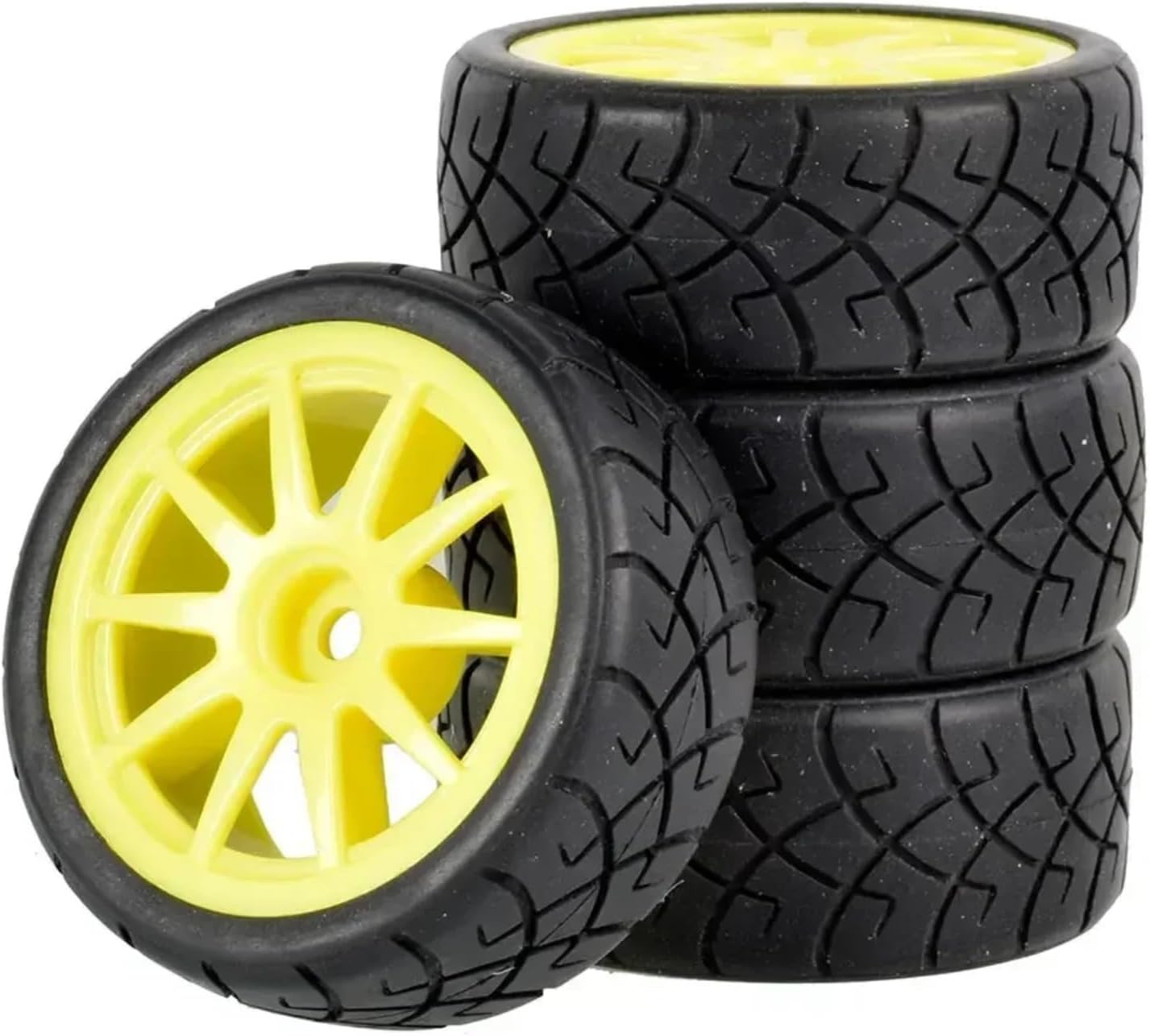 RC カー アクセサリー For WLtoys 144001 1/18 1/16 1/10 4 個 RC カーゴムタイヤ &amp;