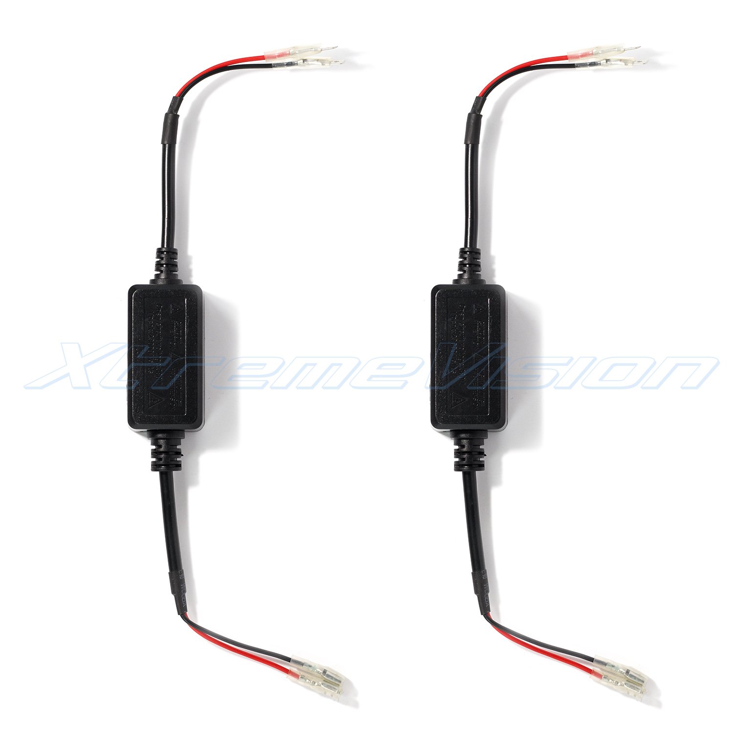 Xtremevision CanBus Decoder for LED Headlights - LED Resistor - CanBus Error Eliminator - Anti Flicker Capacitor - H1, H7-1 Pair