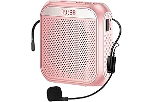 Microphone for Teachers: Portable Voice Amplifier with Detachable Headset