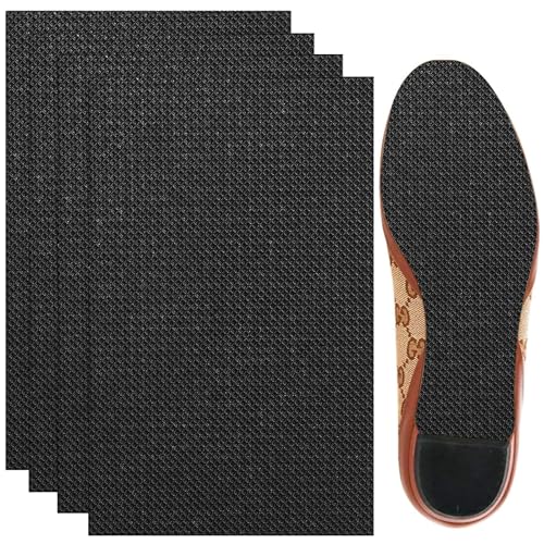 Zapato antideslizante, 4 piezas autoadhesivas, suela antideslizante, protectores para suelas de zapatos, almohadillas antideslizantes para la parte inferior y el talón de los zapatos para reparación