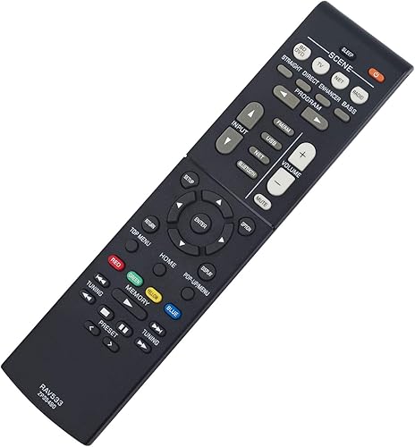 Miniatura 3 de RAV533 ZP35490 - Control remoto de repuesto WINFLIKE RAV533 para receptor AV Yamaha YHT-3920 YHT-3920UBL YHT-4930 YHT-4930UBL YHT-5920 YHT-5920UBL