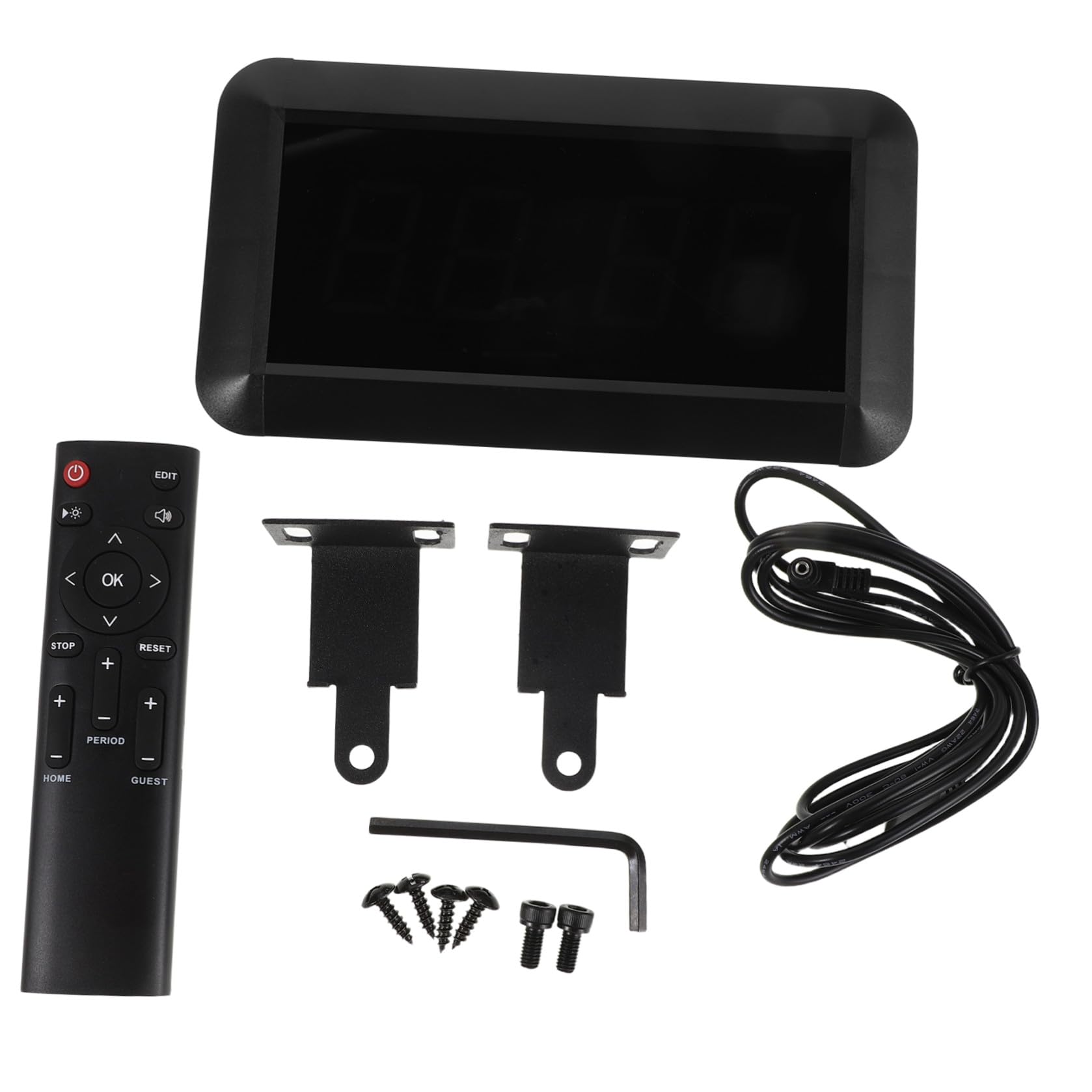 Tabellone Telecomando in Alluminio Compatta e Lega con Struttura Elettronico Portatile Alimentazione USB per Corn Hole Basket per Eventi Sportivi Indoor