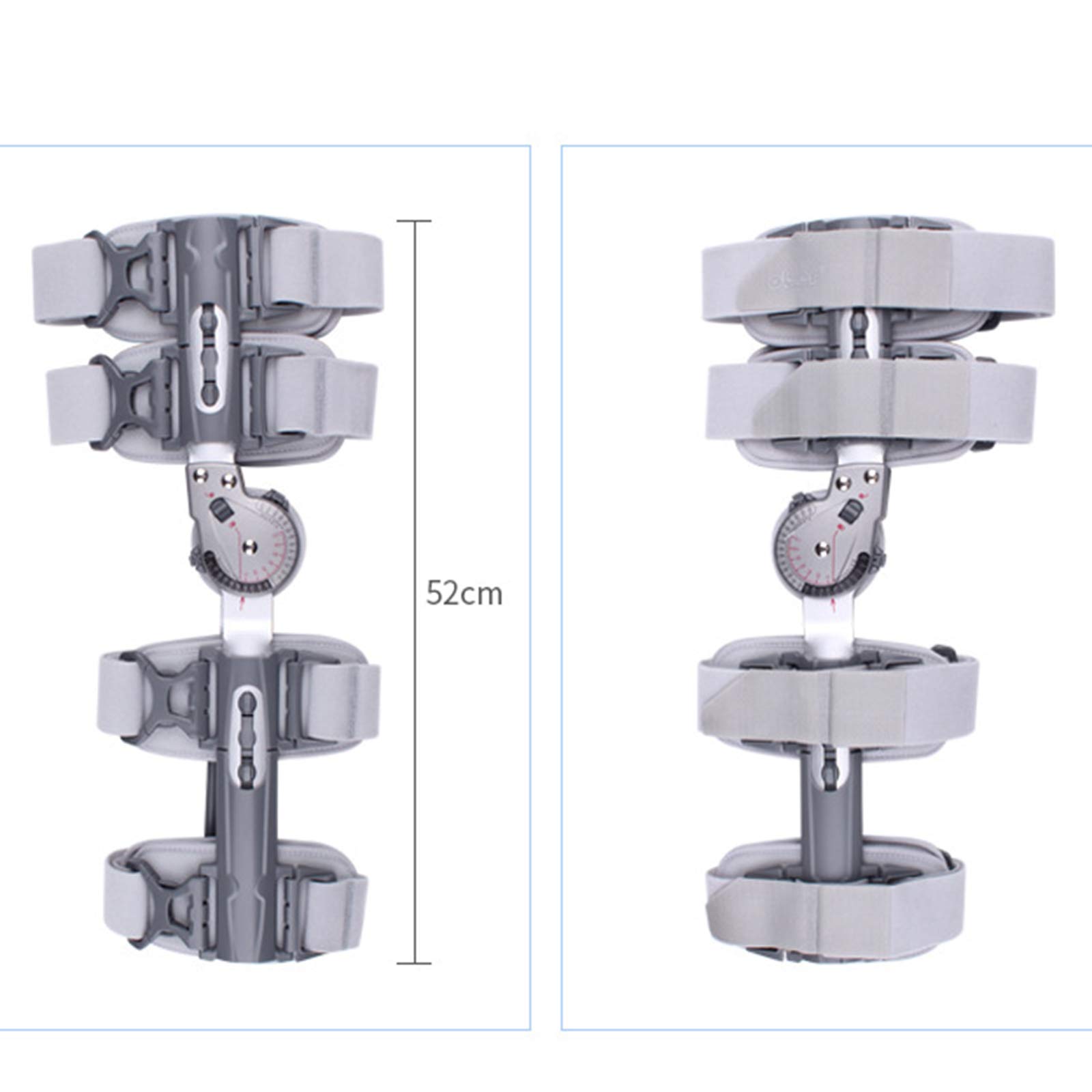 Ortesis De Rodilla Soporte Estabilizador De Articulaciones Fractura Protector Fijo Férula Protector De Pierna para ACL/Lesiones Deportivas, Osteoartritis Leve