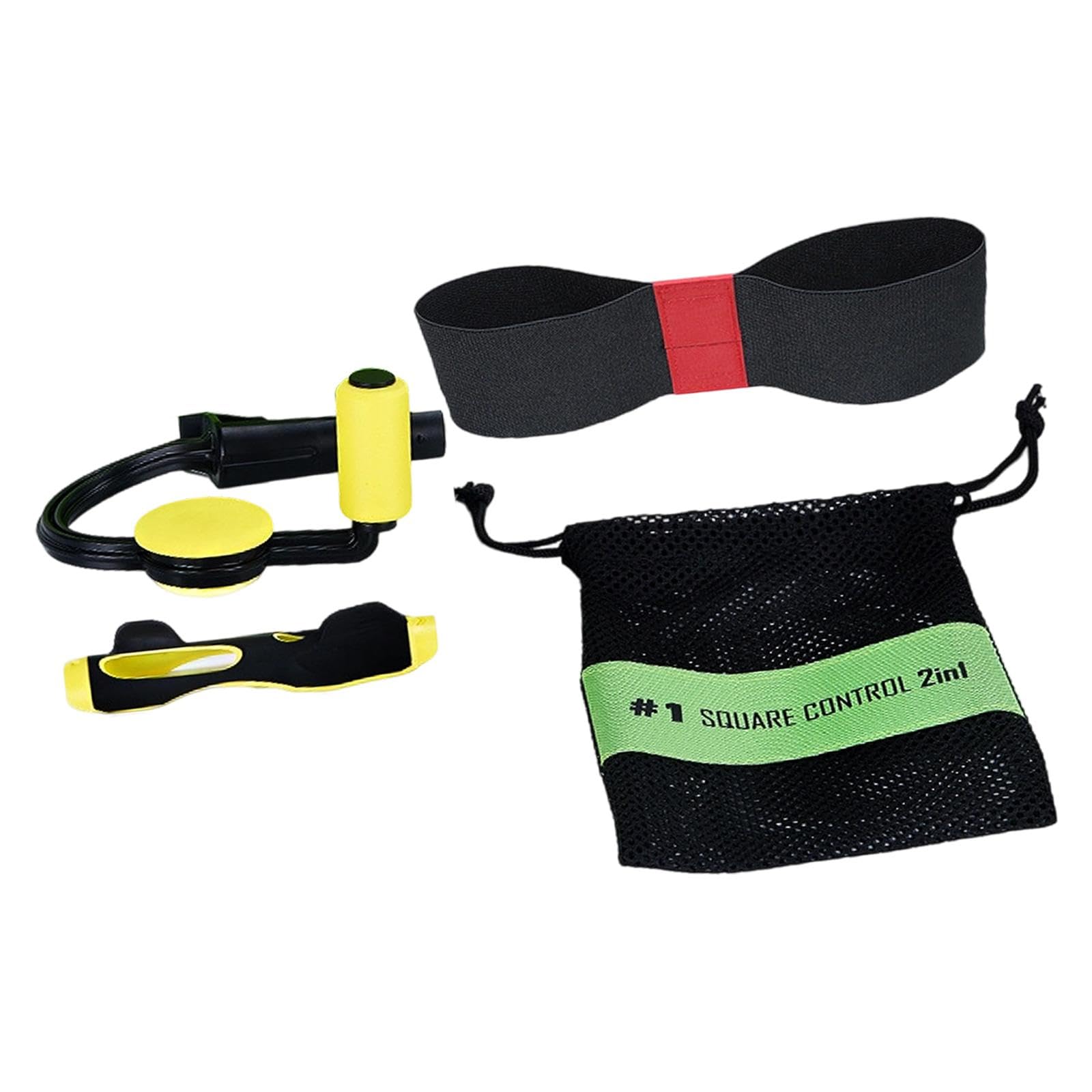 Golf 2 in1 Square Control Men Women Durability Lightweight Golf Training Aid Style D