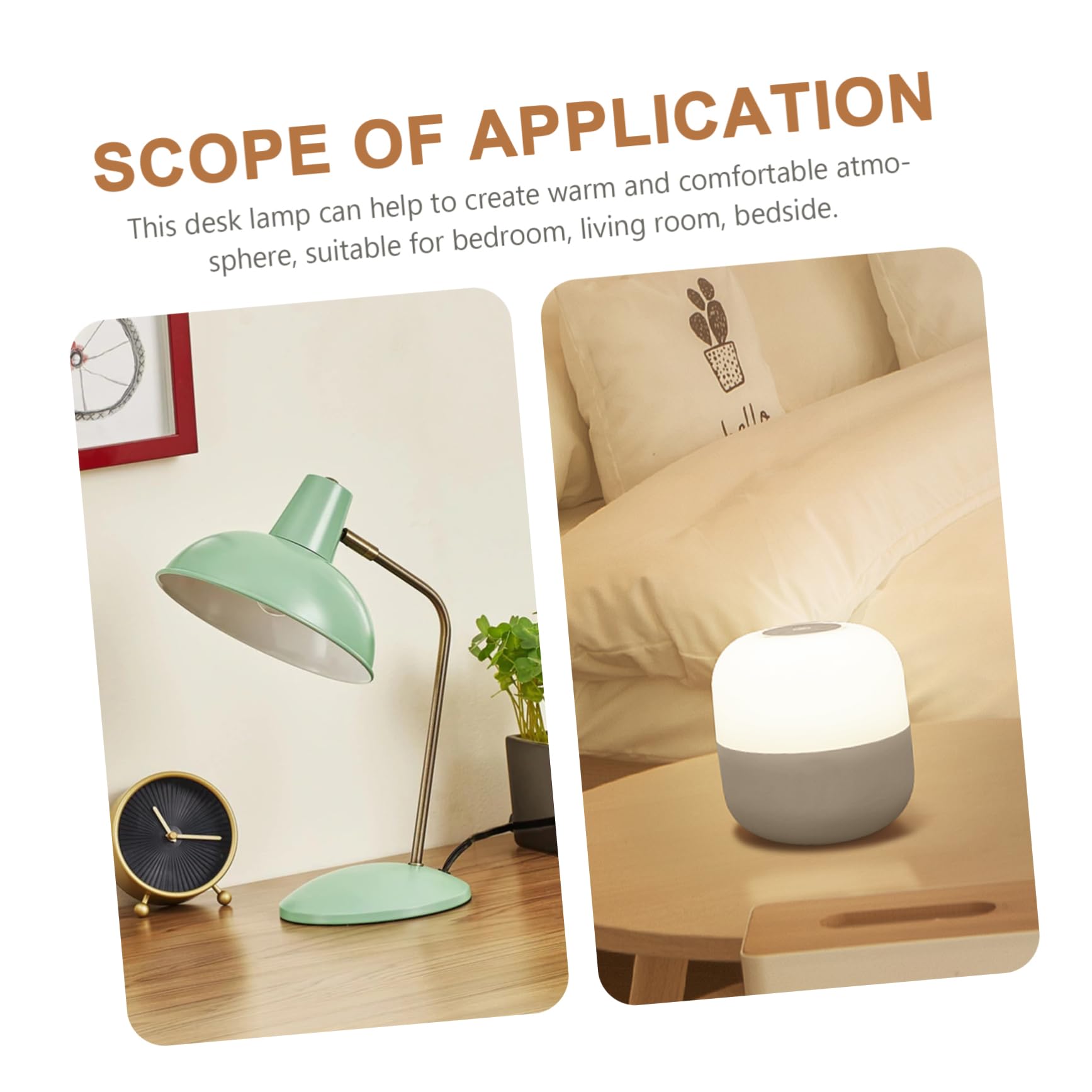 Lampada da Tavolo in Legno e Ferro, Set Fai-da-te con Base e Supporto, per Camera da Letto, Stile Moderno e Semplice