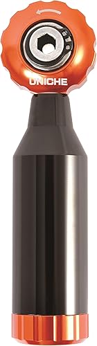 UNICHE Miniherramienta de trinquete continuo de bicicleta con función reversible. Kit de reparación multiherramienta para bicicletas de carretera y