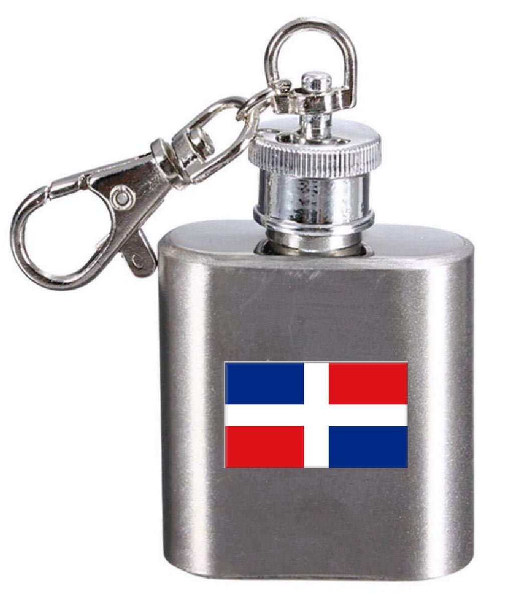 Flasque porte-clés République Dominicaine une idée cadeau originale