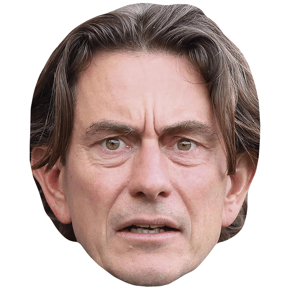Thomas Frank (Curls) Celebrity Mask, Flat Card Face, Fancy Dress Mask