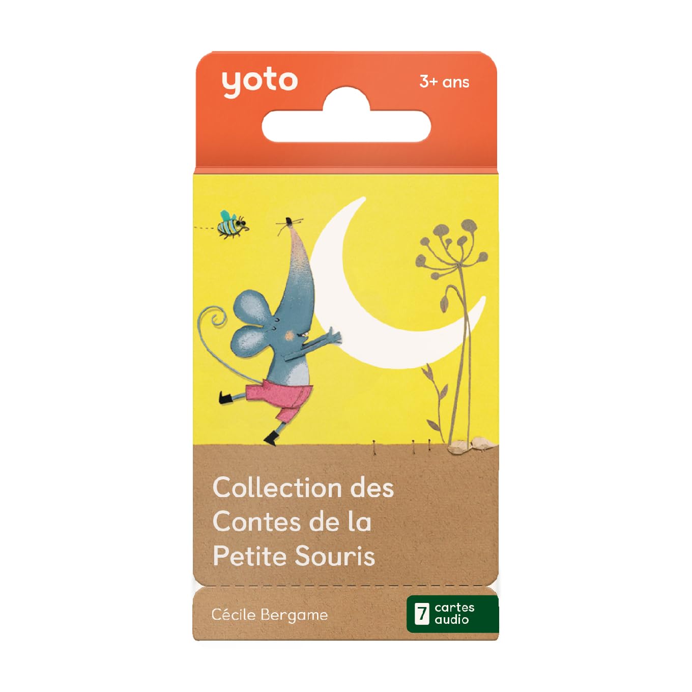 Yoto - Pack Collection des Contes de la Petite Souris, Sept Livres Audio pour Enfant en français, à écouter sur conteuse veilleuse Player et Mini, premières Histoires et comptines 3 à 5 Ans