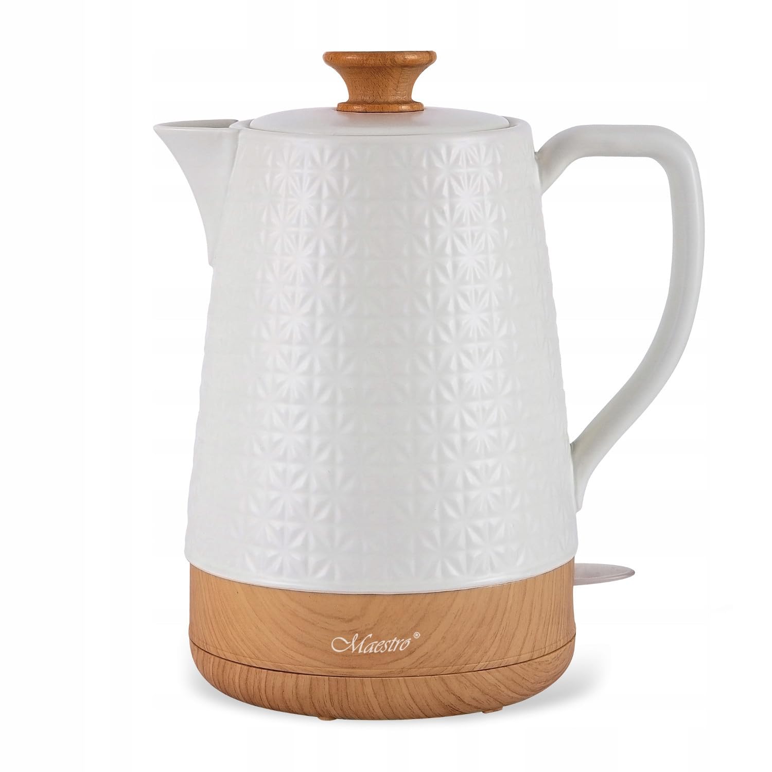 Bouilloire MR-076 2 L Blanc Vitrocéramique 1800 W