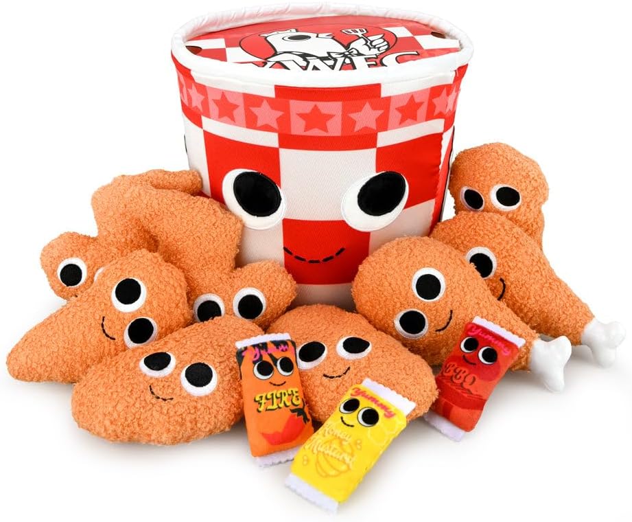 Yummy World Bertha The Bucket of Fried Chicken Plush