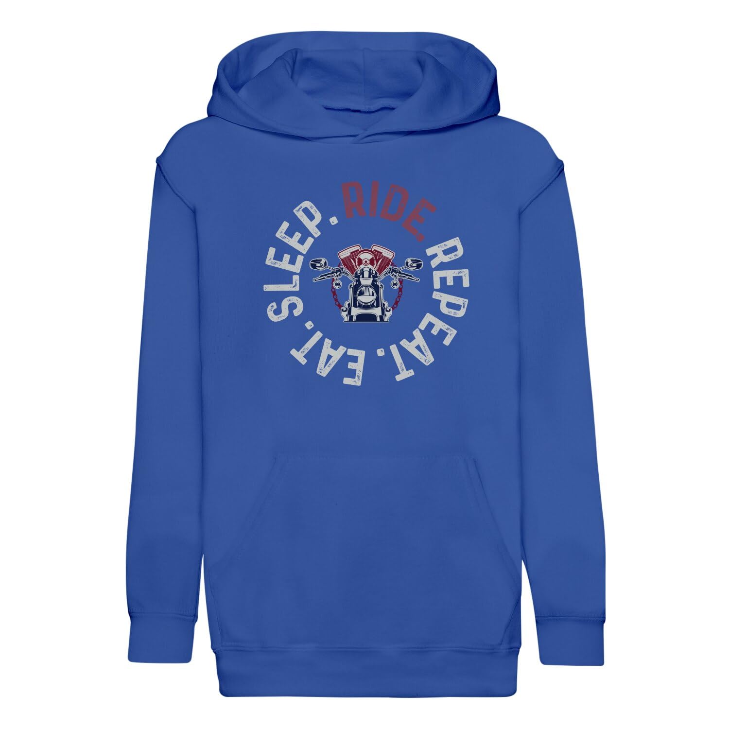 Sweat à capuche enfant de qualité premium au design soigné de grosses cylindrées - 4