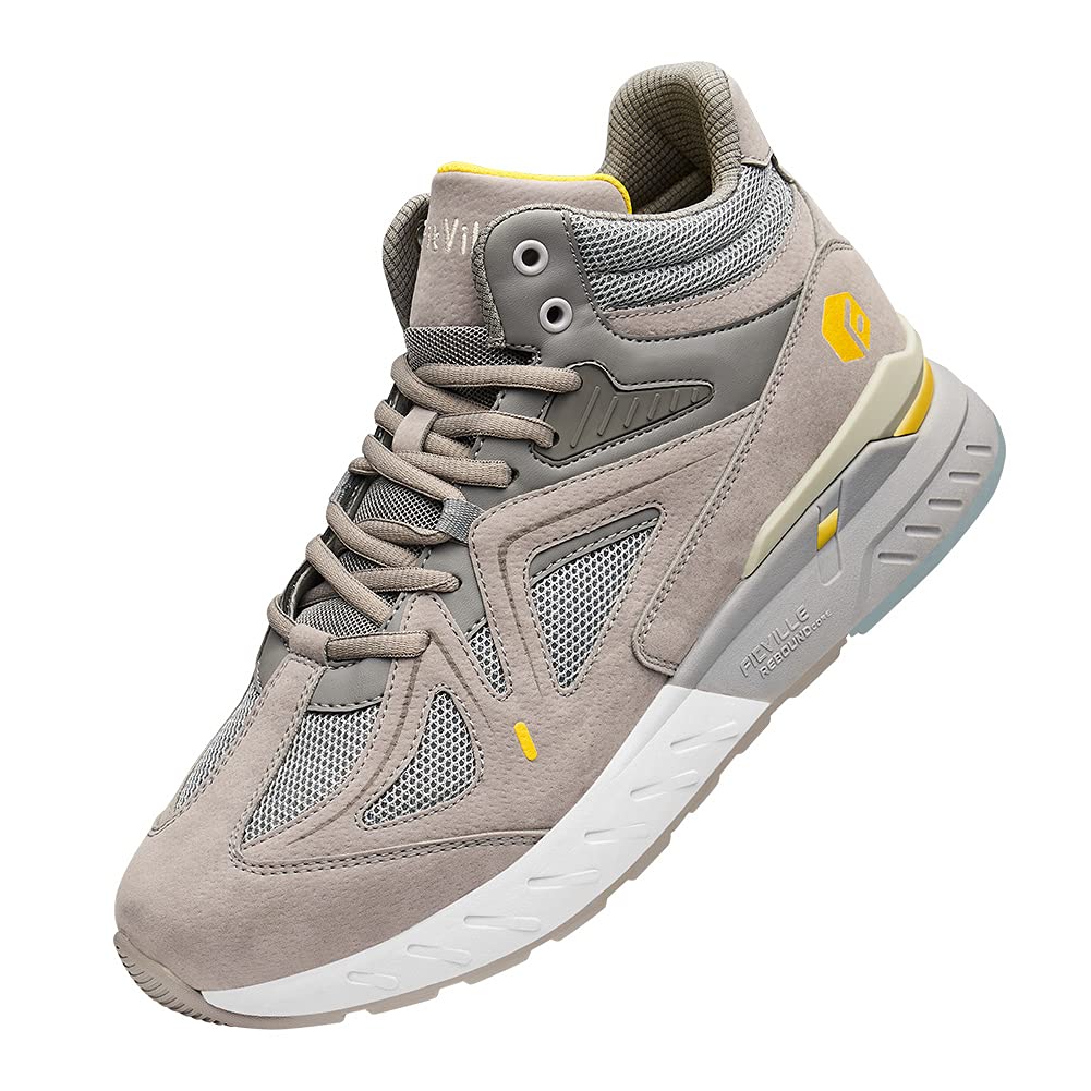 Men's Extra Wide Basketball Shoes with Wide Toe Box Comfortable High-top  Sneakers for Flat Feet