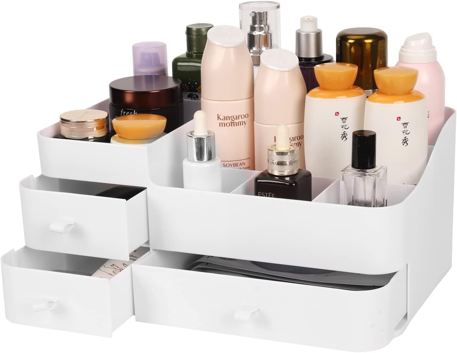 BTremary Makeup Organiser Storage, Cosmetic Organisers with Drawers