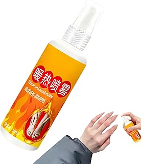 男性用足ウォーマー | 100ml 自己発熱レッグウォーマー | ふくらはぎ温感スプレー,オフィスワーク アウトドア キャンプ 朝運動 日常通勤 寮 男女用