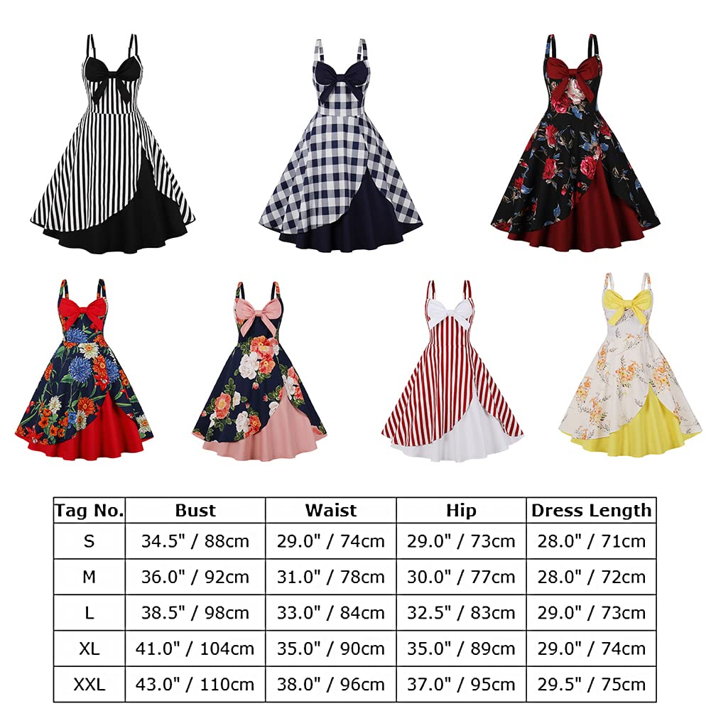 Robe Vintage des années 50 avec des Boutons, Style Rockabilly Audrey Hepburn, Robe de soirée Vintage des années 50