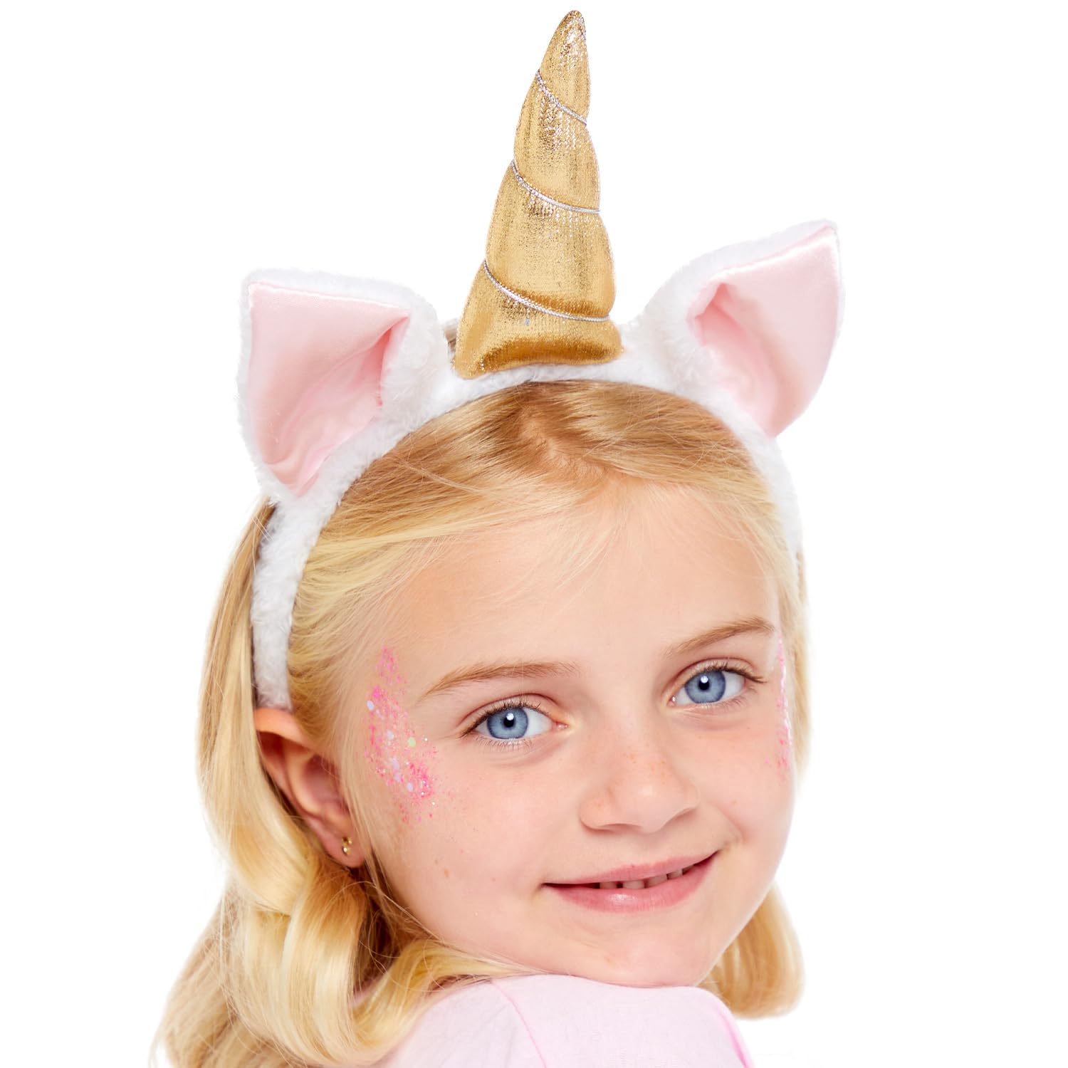 Plush Unicorn Headband, Multi