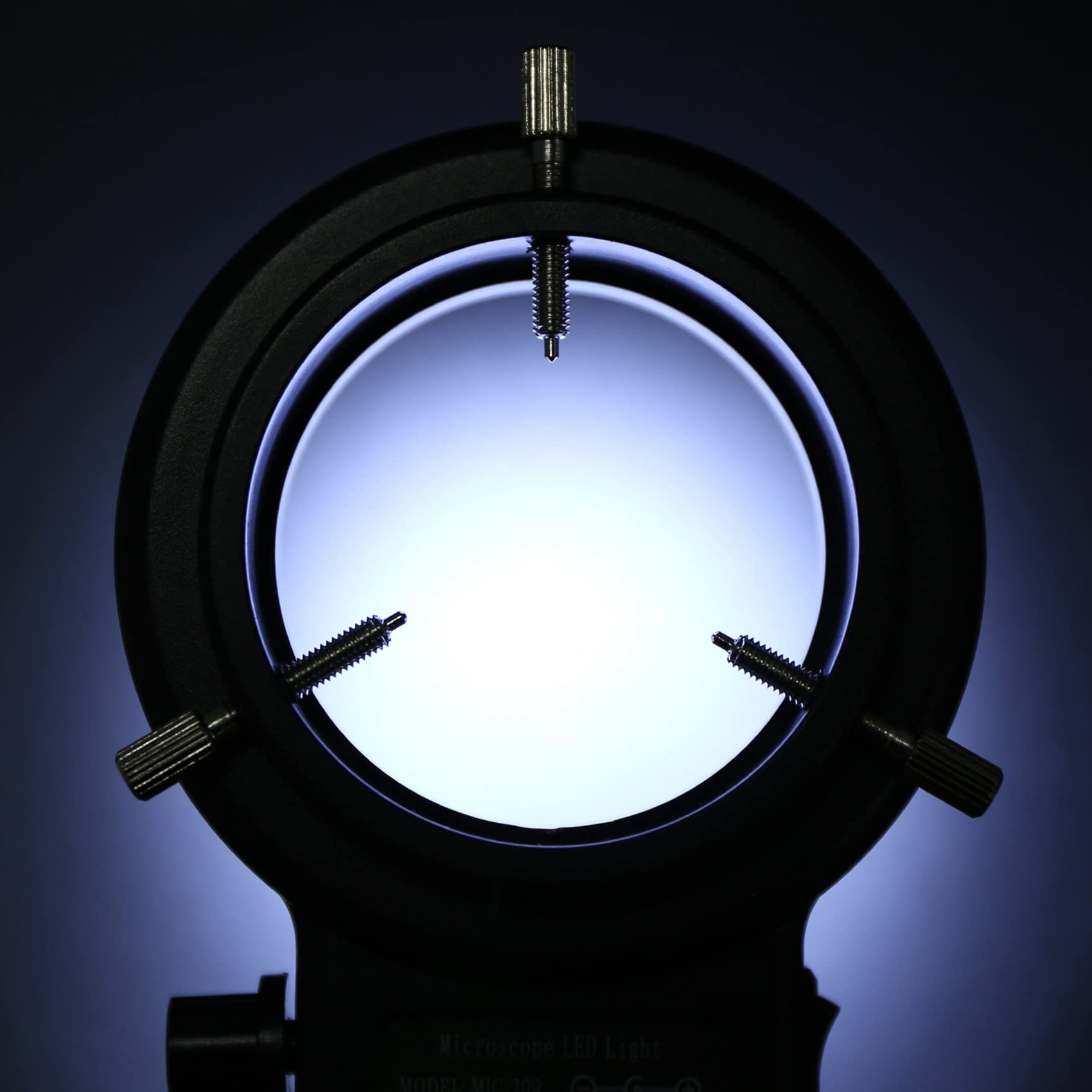 144 LED microscopio anillo de luz 0-100% ajustable lámpara para microscope anillo iluminación