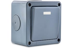 NineLeaf IP66 Waterproof Outdoor Light Switch