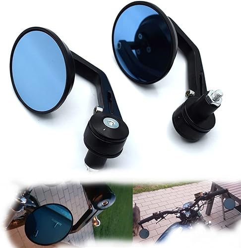 CARICS Rear Mirror Universal 78" 22mm Motorcycle Rear View Mirrors Handlebar End Mirror for Yamaha MT-01 MT-03 MT-07 MT-09SRFZ-07 FZ-09 MT-10