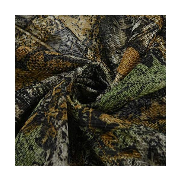 Jarhit Ghillie-Anzug - 3D Blatt Erwachsene Ghillie-Anzug Wald Camo/Tarnung Jagd Hirsch Nachstellen – Bild 6