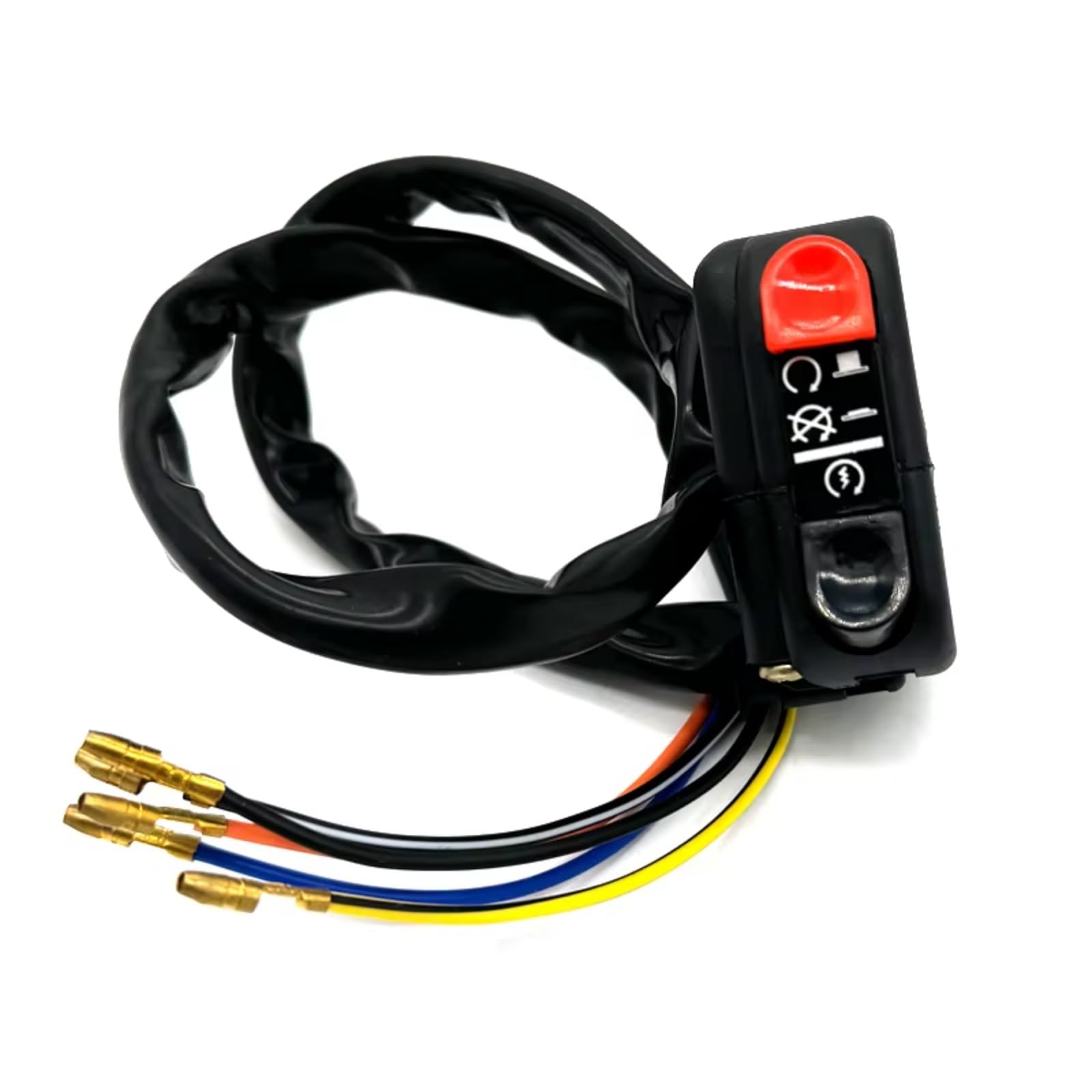 Lenkerschalter 22-mm-Motorradschalter-Lenkersteuerung Für Universellen Hupenknopf-Blinker, Elektrische Lampe, Lichtstart